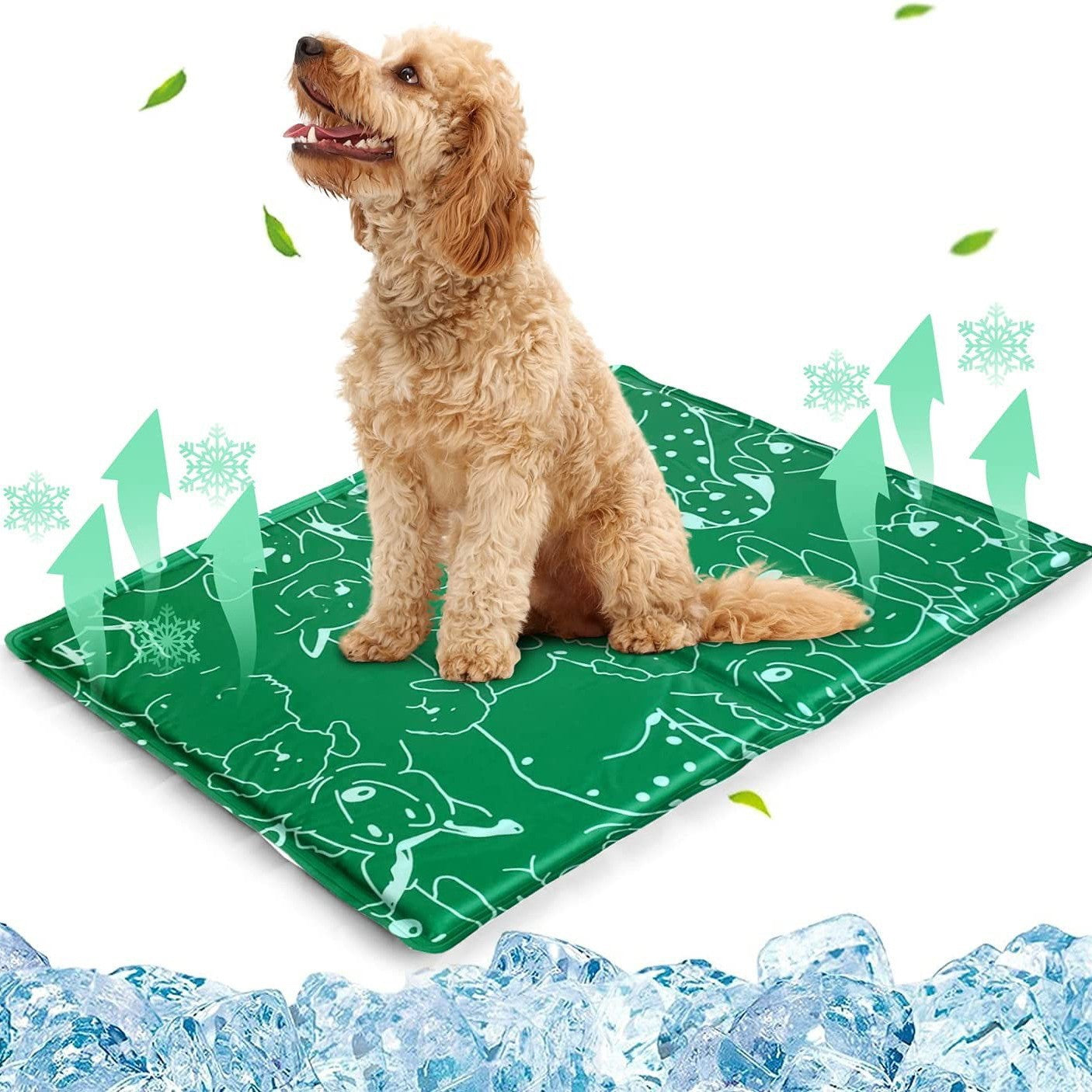 Unisex Draagbare Koelmat voor Huisdieren Antislip Gelmat 1