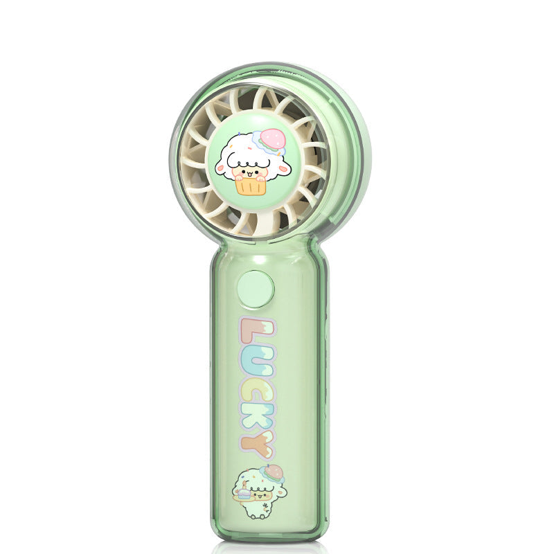 Unisex Draagbare Miniventilator Met Charmant Kattenmotief 2