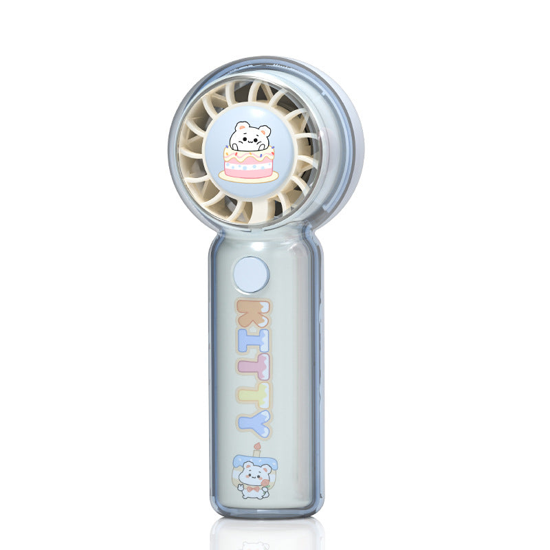 Unisex Draagbare Miniventilator Met Charmant Kattenmotief 3