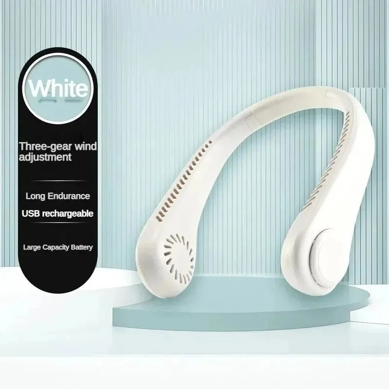 Unisex Draagbare Nekventilator Bladloos Met USB Oplaadbaar 17