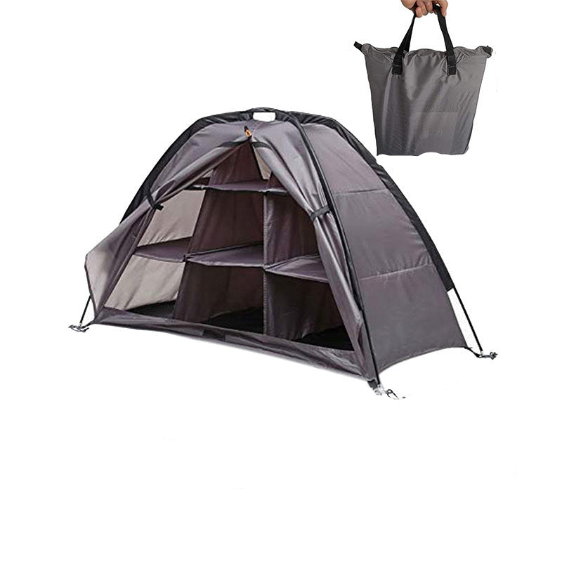 Unisex Draagbare Opslagtent Compact en Functioneel 0