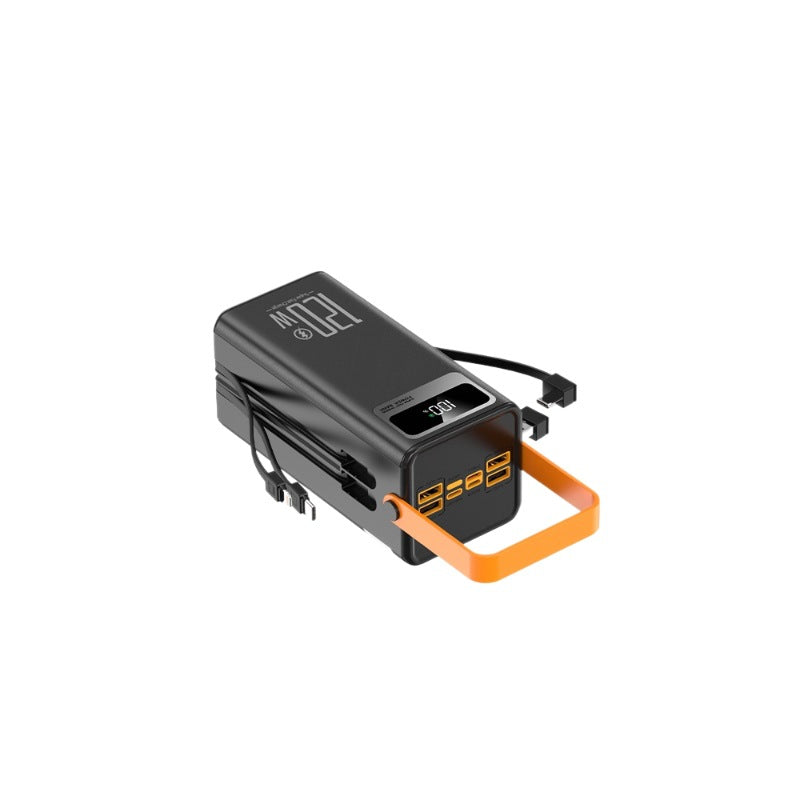 Unisex Draagbare Powerbank met Meerdere USB-poorten en LCD-display 1