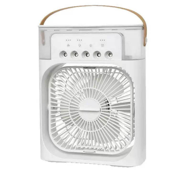 Unisex Draagbare Ventilator met Waterverneveling en Draaggreep 1