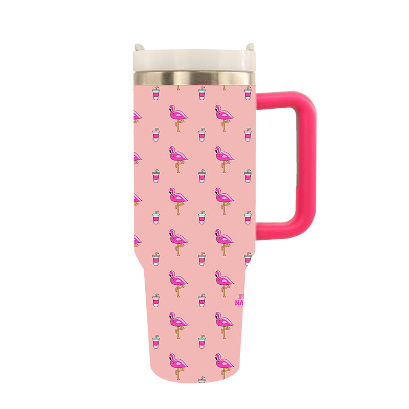 Unisex Drinkbeker Isolerend Stijlvol Ontwerp Met Artistieke Motieven 1