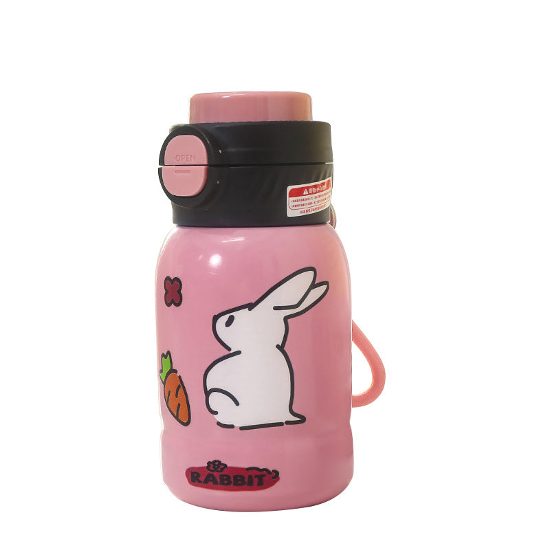 Unisex Drinkfles met Schattig Beer Ontwerp Draagbaar en Waterdicht 5