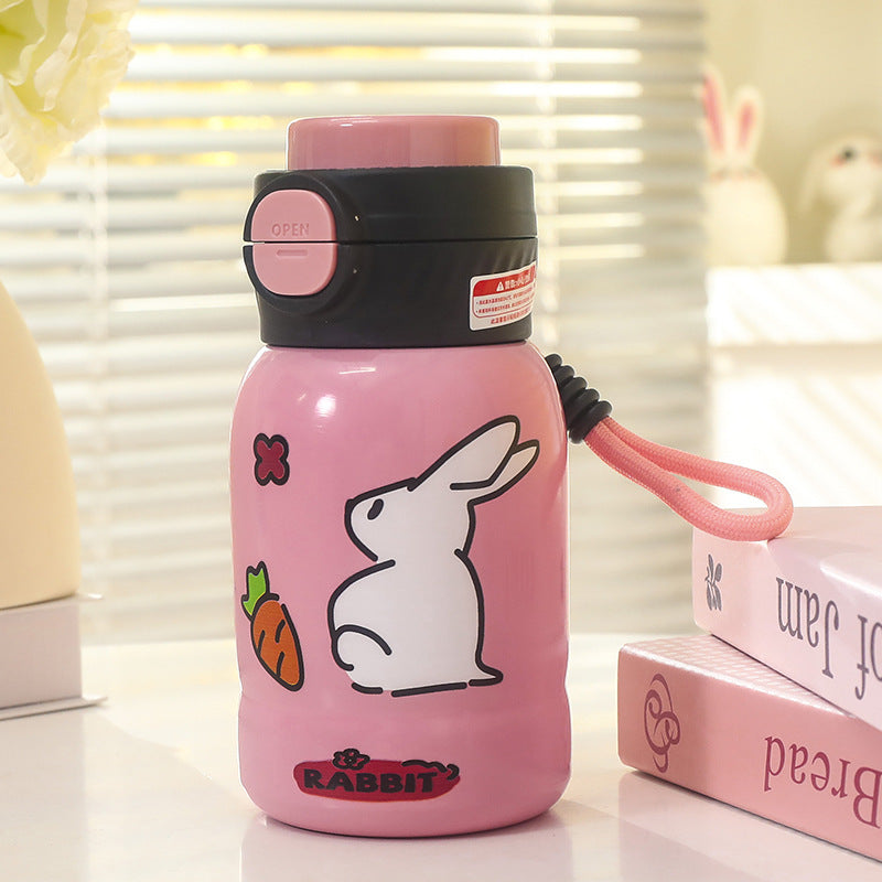 Unisex Drinkfles met Schattig Beer Ontwerp Draagbaar en Waterdicht 6