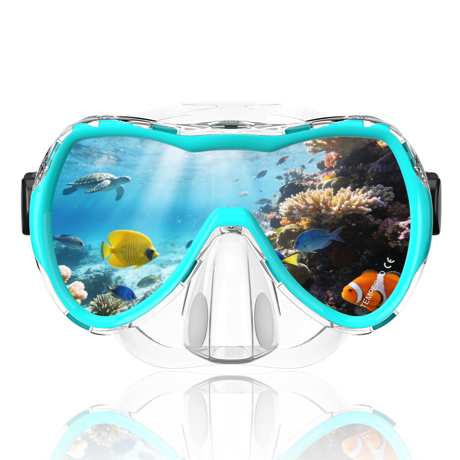 Unisex Duikmasker met Breed Gezichtsveld 5