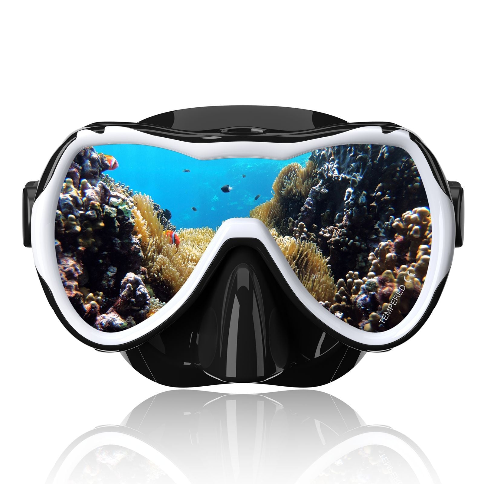 Unisex Duikmasker met Breed Gezichtsveld 6
