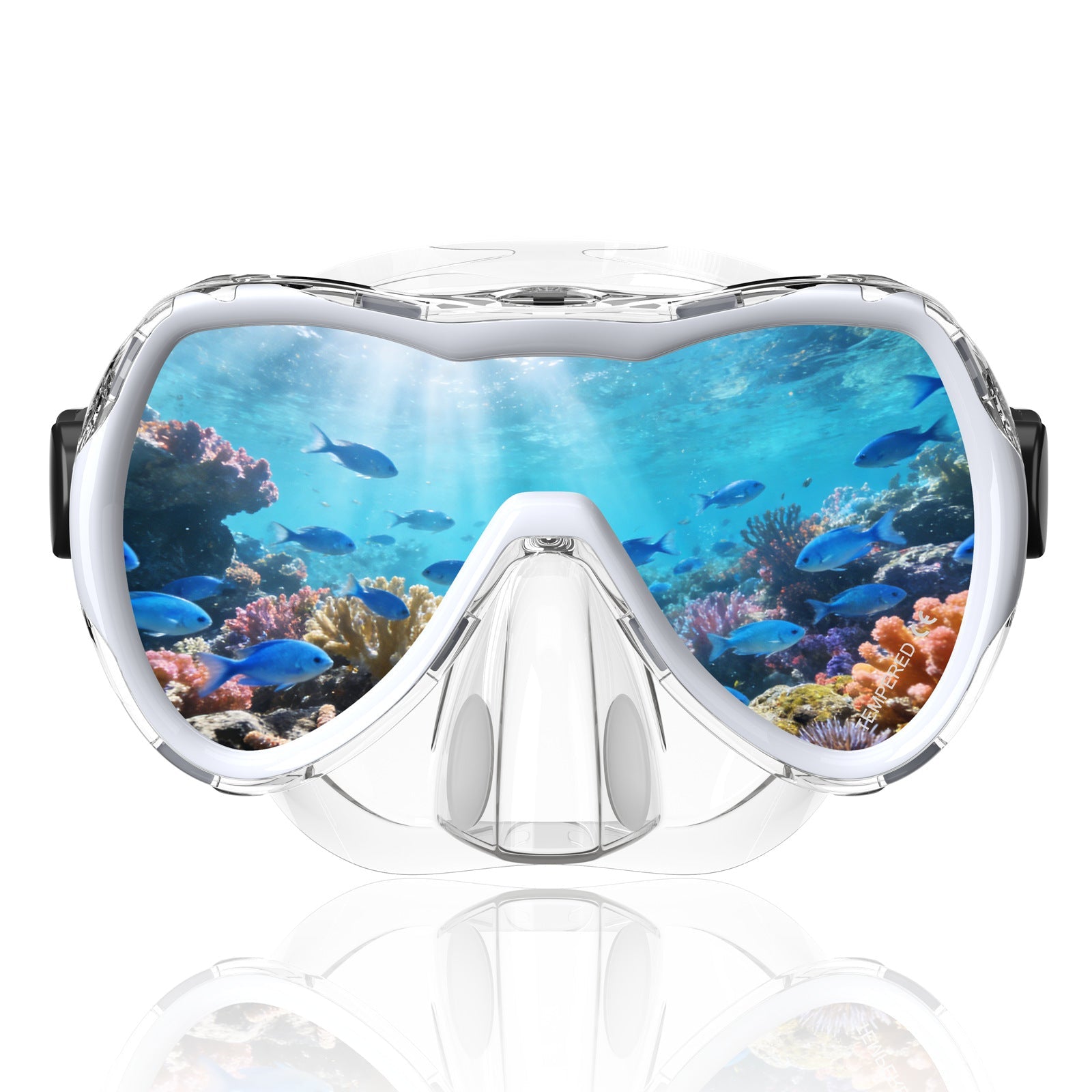 Unisex Duikmasker met Breed Gezichtsveld 9