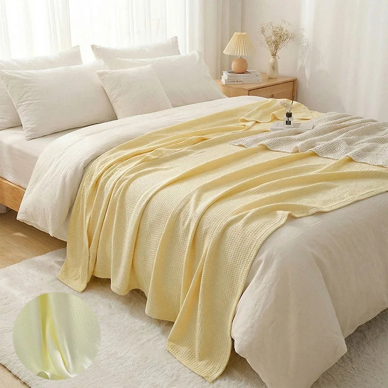 Unisex Dunne Zomerdeken Ademend Lichtgewicht Quilt 7