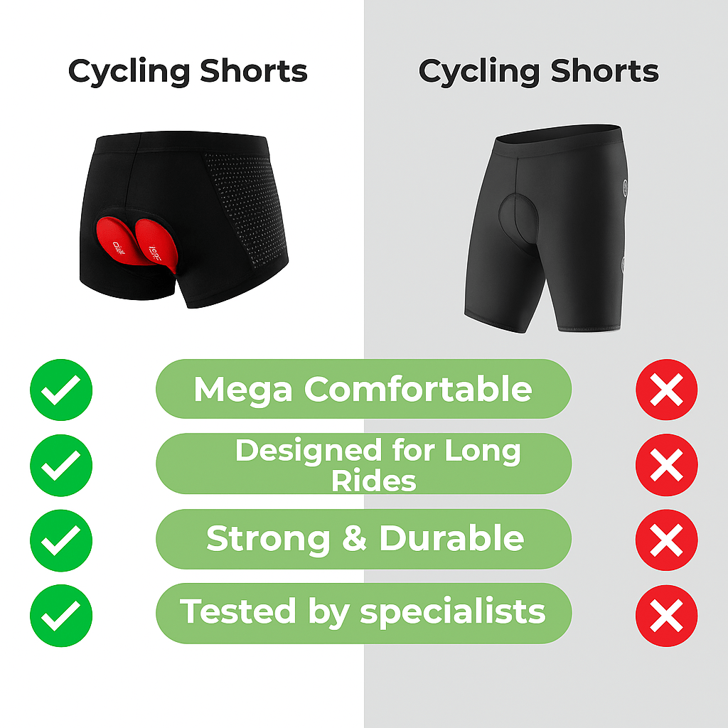 Unisex Fietsbroek met Gelpadding voor Comfortabel Fietsen 3