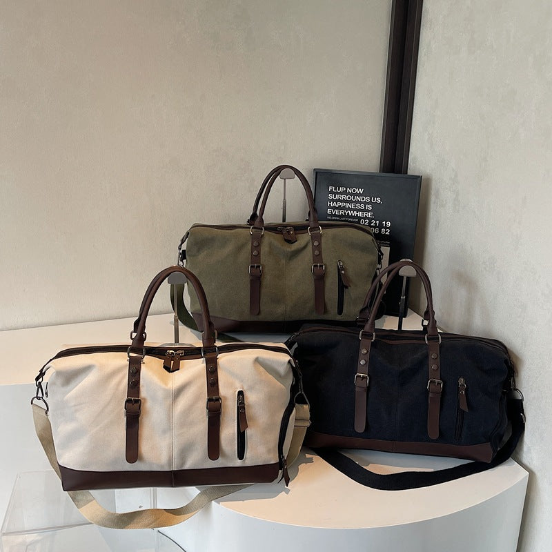 Unisex Grote Weekendtas Functioneel en Ruim voor Korte Reizen 1