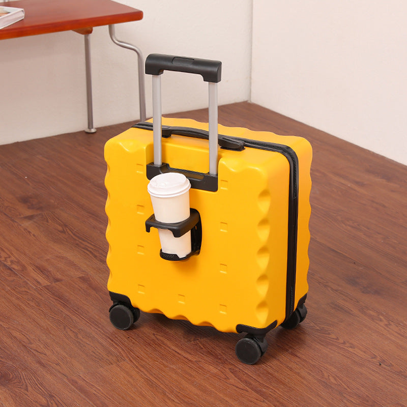 Unisex Handbagage Spinnerkoffer Innovatief Getextureerd Design 0