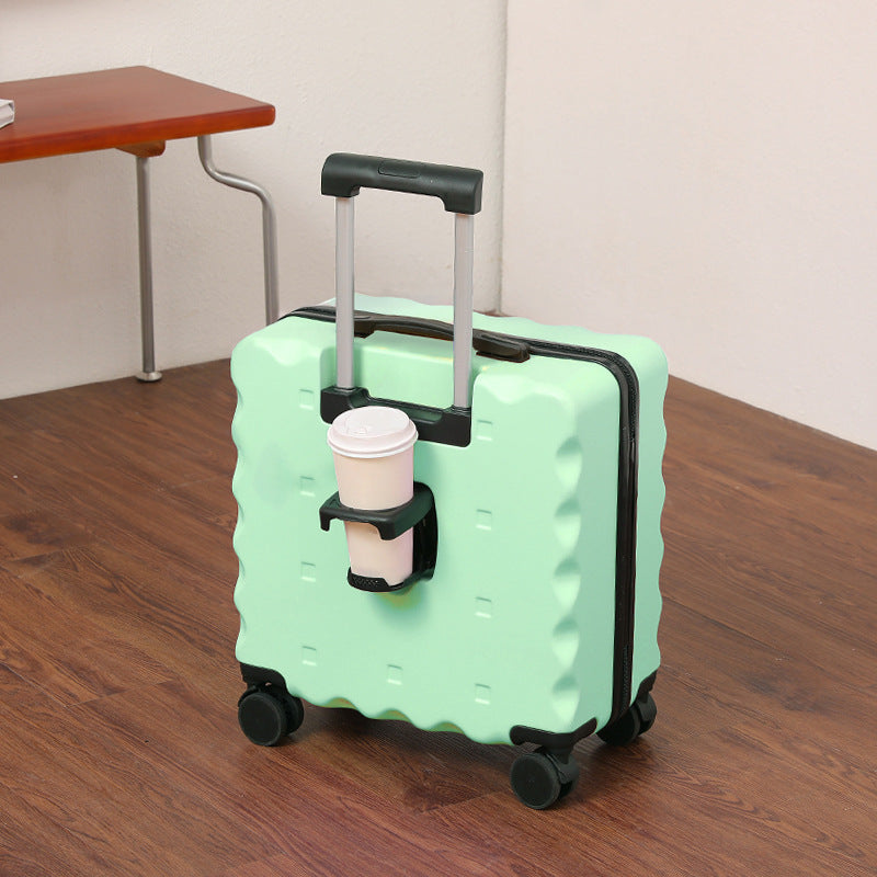 Unisex Handbagage Spinnerkoffer Innovatief Getextureerd Design 3