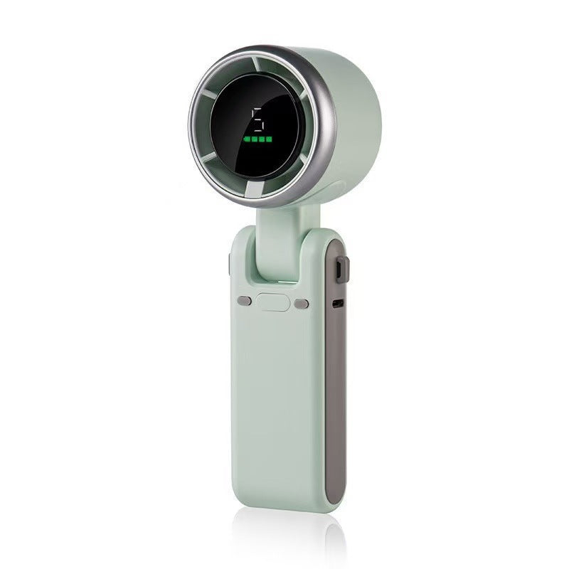 Unisex Handventilator Compact Oplaadbaar Met Digitale Snelheidsweergave 2
