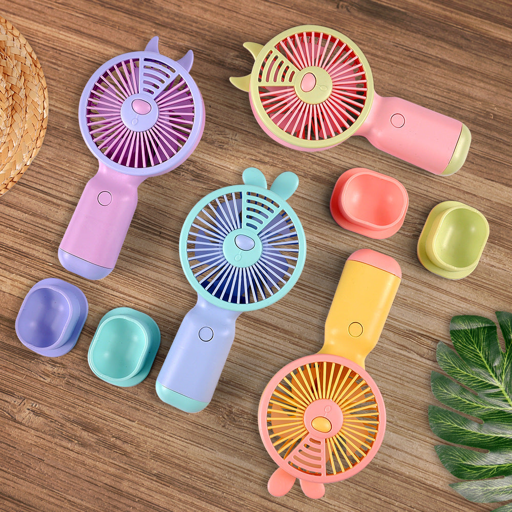 Unisex Handventilator Draagbaar Met Konijntjesthema 1
