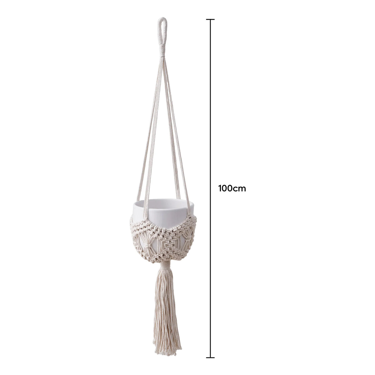 Unisex Hangende Plantenbak Macramé Stijlvol Design 6