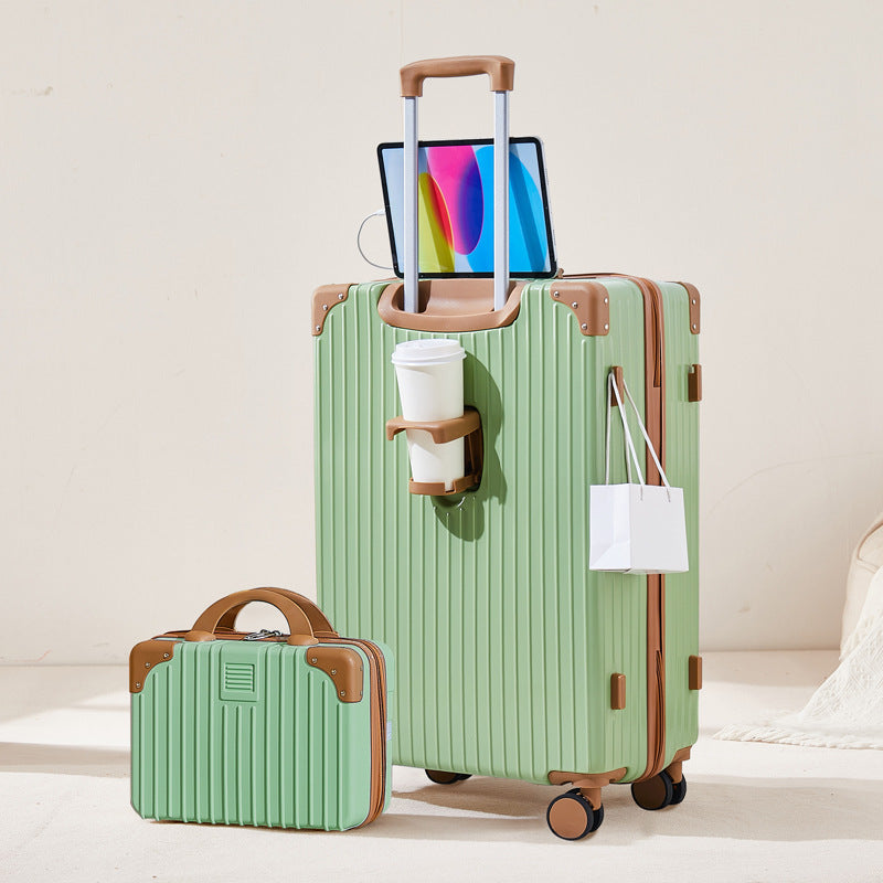 Unisex Harde Bagageset Dubbellaags Functioneel Design 23