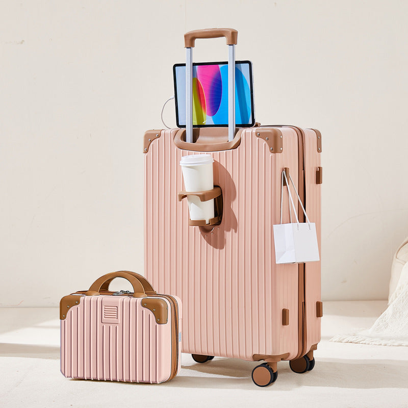 Unisex Harde Bagageset Dubbellaags Functioneel Design 32