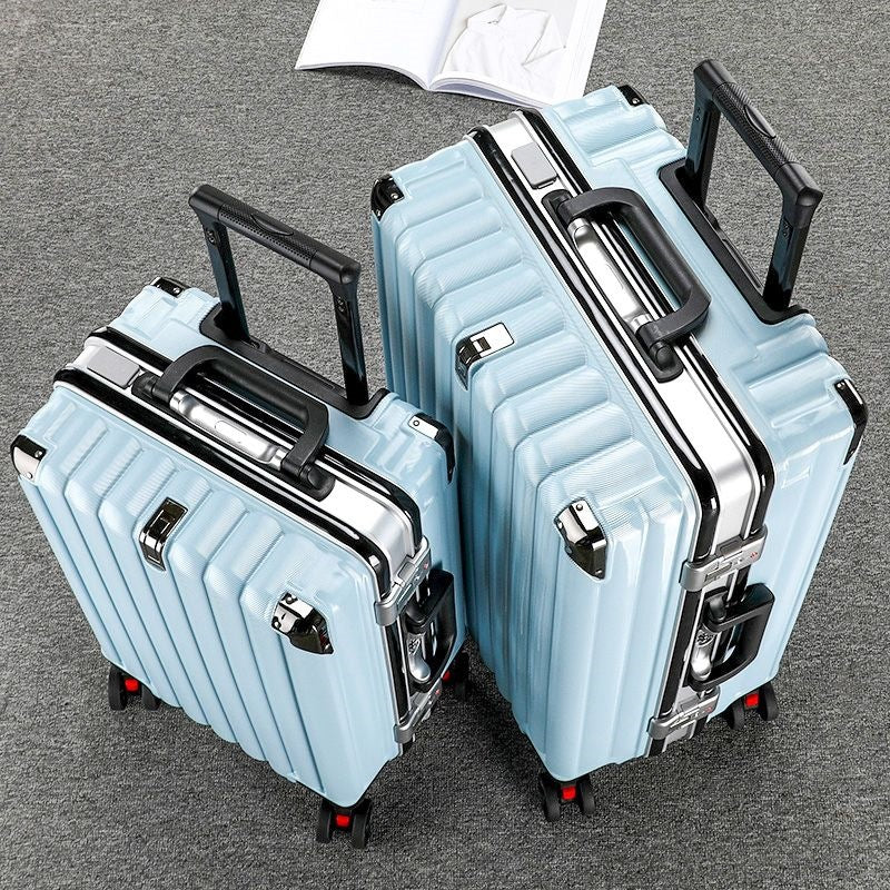 Unisex Hardshell Trolley met USB-oplaadpoort en Multifunctionele Opbergruimte 3