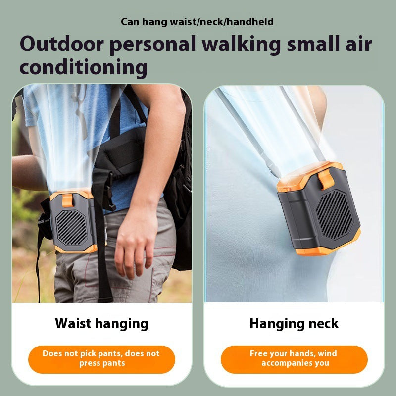 Unisex Heupventilator Compact Draagbaar Met Digitale Batterij-indicator 3