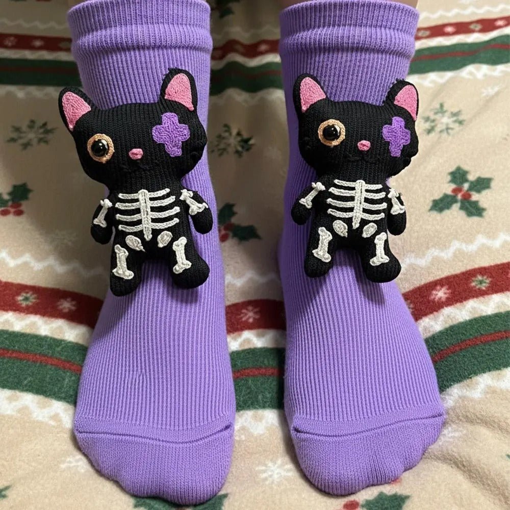 Unisex Huissokken met 3D Dierenaccent voor Binnengebruik 2