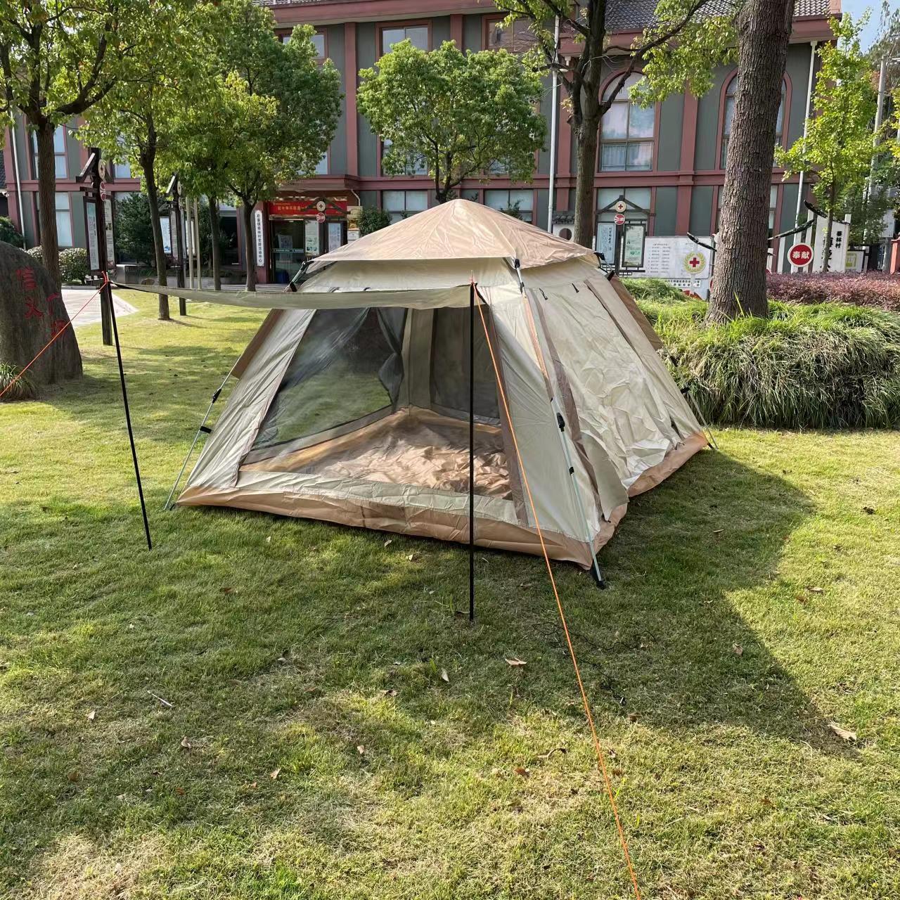 Unisex Kampeertent Dubbelwandig Ruim en Ventilerend 3