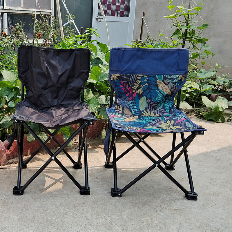 Unisex Klapstoel met Comfortabele Rugleuning voor Buitenactiviteiten 1