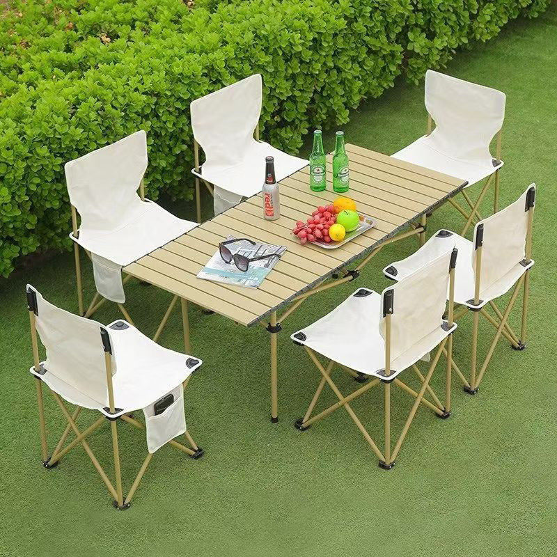 Unisex Klapstoel met Comfortabele Rugleuning voor Buitenactiviteiten 3