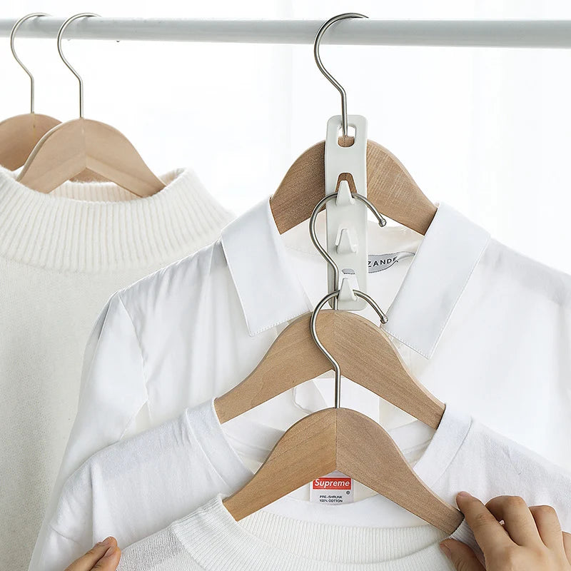Unisex Kledinghanger Verbindingsclips Ruimtebesparend Ontwerp 0
