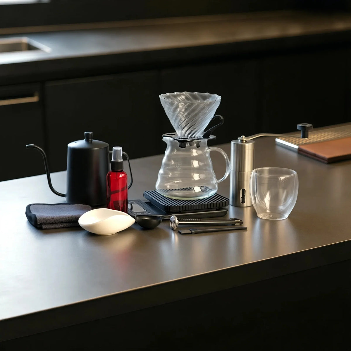 Unisex Koffiezetset Handmatige Bereiding Draagbaar 7