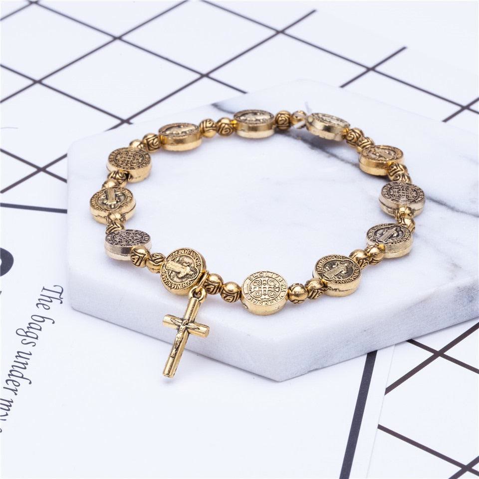 Unisex Kruisarmband in Goud en Zilver 2