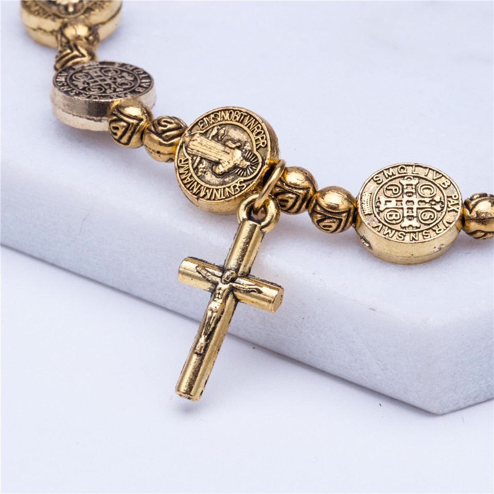 Unisex Kruisarmband in Goud en Zilver 3