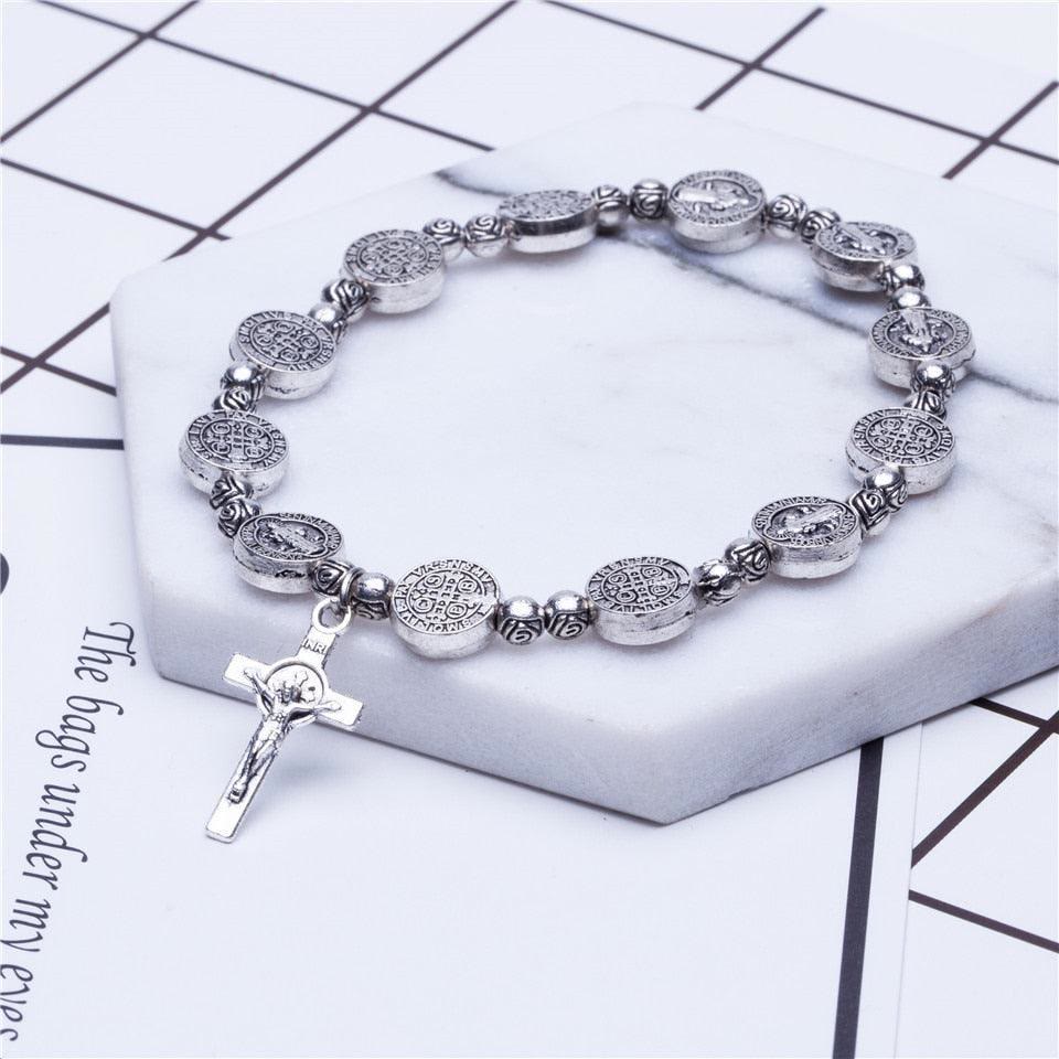 Unisex Kruisarmband in Goud en Zilver 5