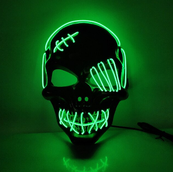 Unisex LED Vendetta Masker voor Halloween 1