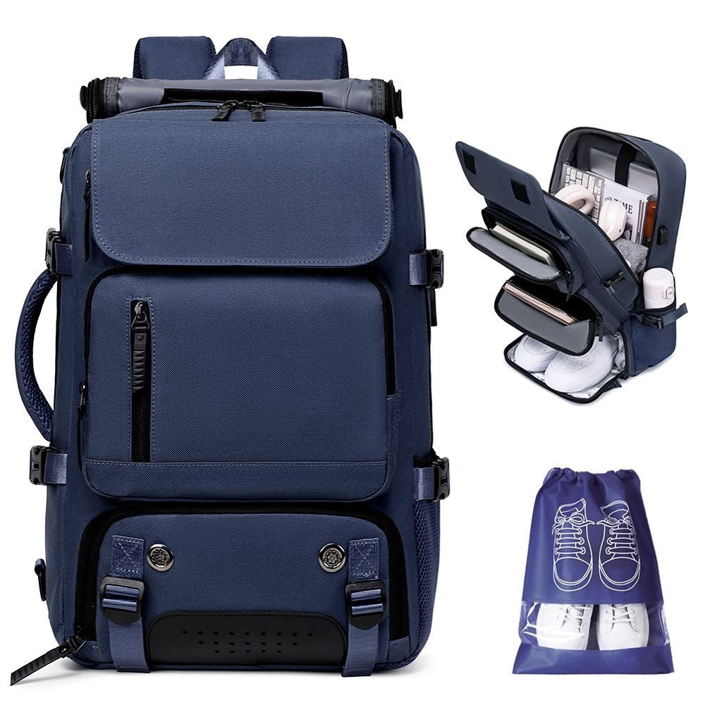 Unisex Laptop Rugzak Multifunctioneel Voor Dagelijks Gebruik 0