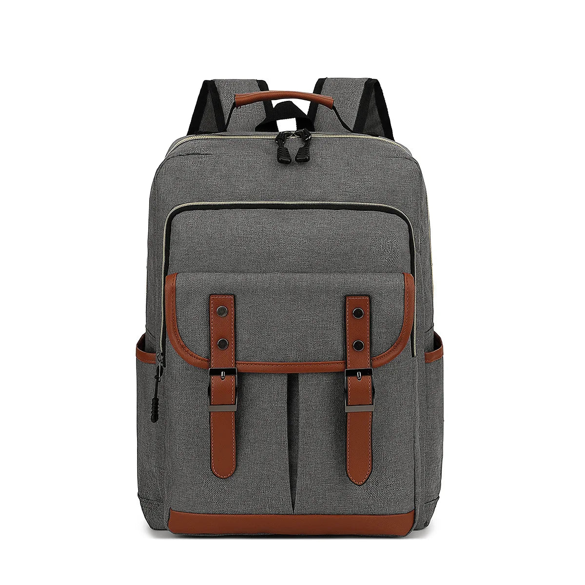 Unisex Laptop Rugzak Waterdicht Vintage Met Laptopvak 8