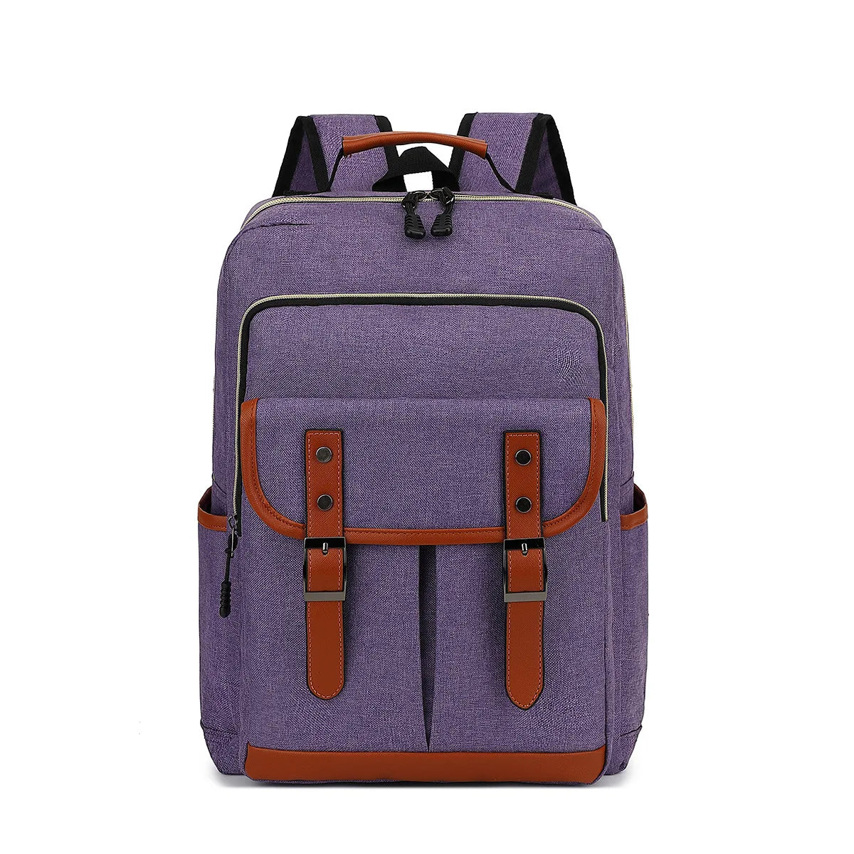Unisex Laptop Rugzak Waterdicht Vintage Met Laptopvak 9