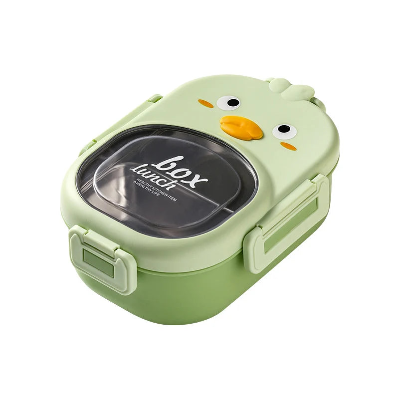 Unisex Lunchbox Cartoonprint Compact en Praktisch 3