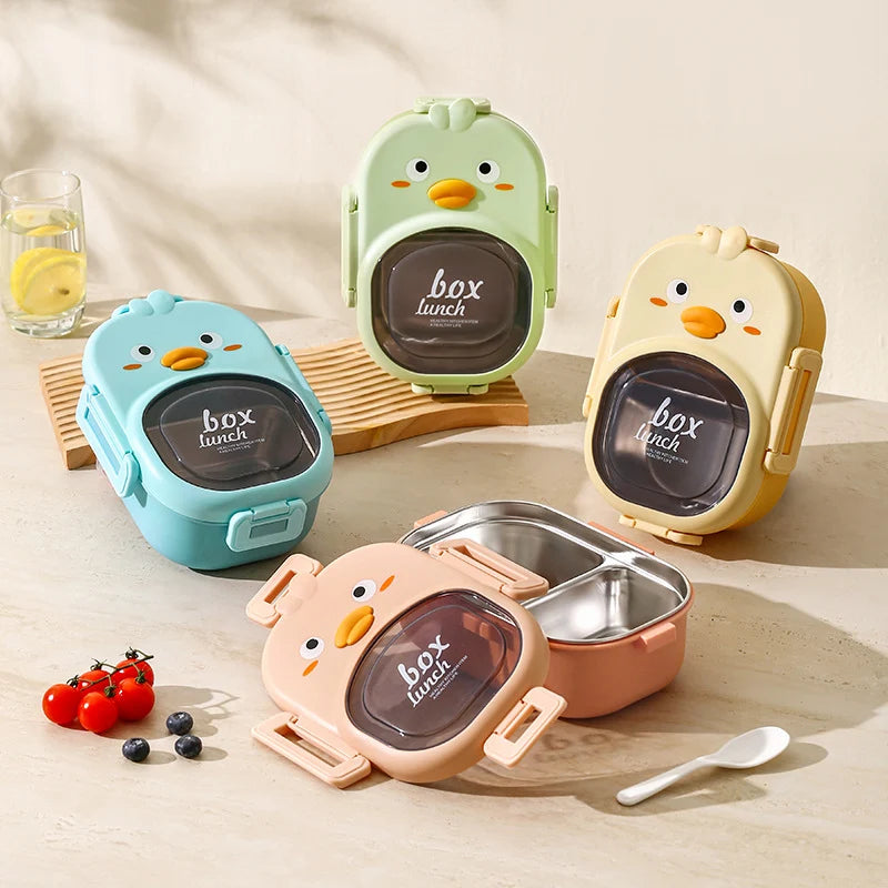 Unisex Lunchbox Cartoonprint Compact en Praktisch 4