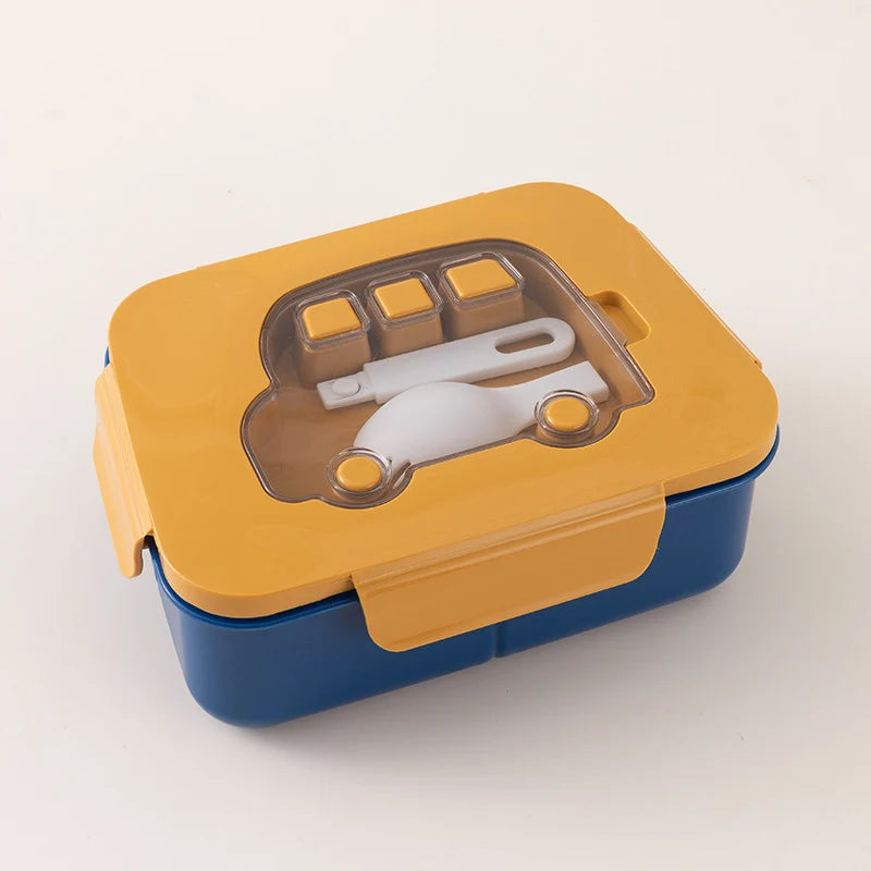 Unisex Lunchbox Cartoonstijl Met Compartimenten 8