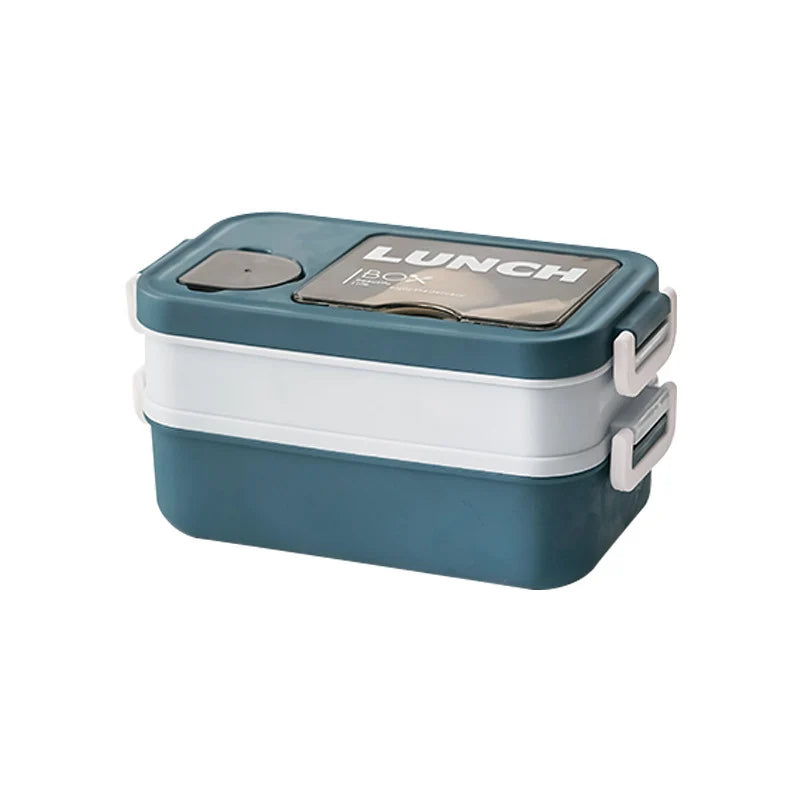 Unisex Lunchbox Dubbellaags Functioneel Ontwerp 5