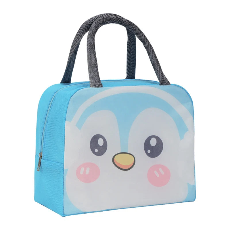 Unisex Lunchbox Geïsoleerd Met Pinguïnthema 0
