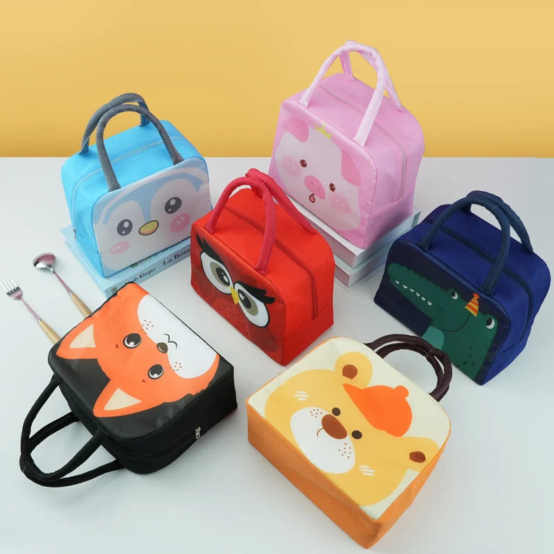Unisex Lunchbox Geïsoleerd Met Pinguïnthema 2