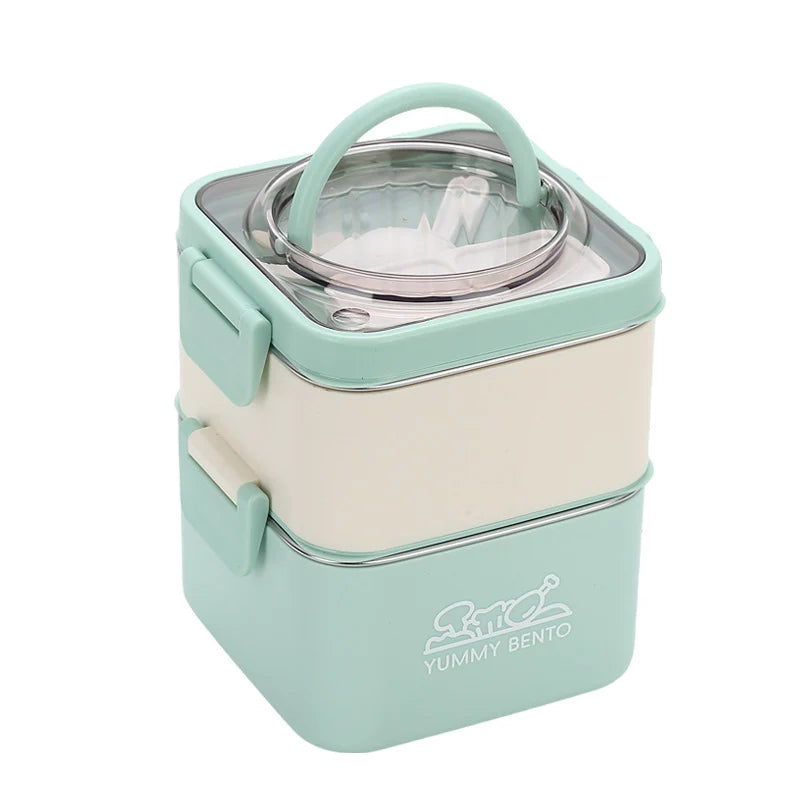 Unisex Lunchbox Met Meerdere Compartimenten Functioneel Design 5