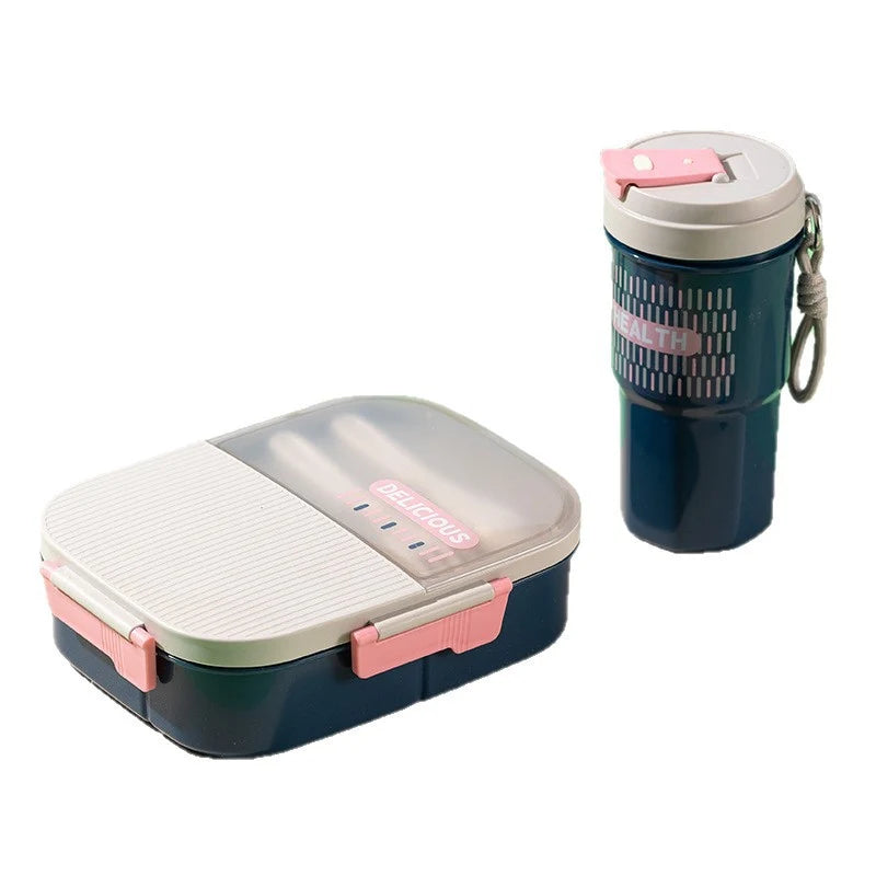 Unisex Lunchbox Met Meerdere Compartimenten Functioneel Ontwerp 4