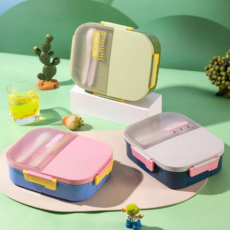 Unisex Lunchbox Met Meerdere Compartimenten Functioneel Ontwerp 5