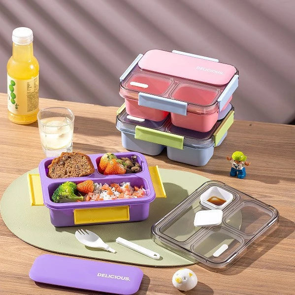 Unisex Lunchbox Met Meerdere Compartimenten Geïsoleerd 0