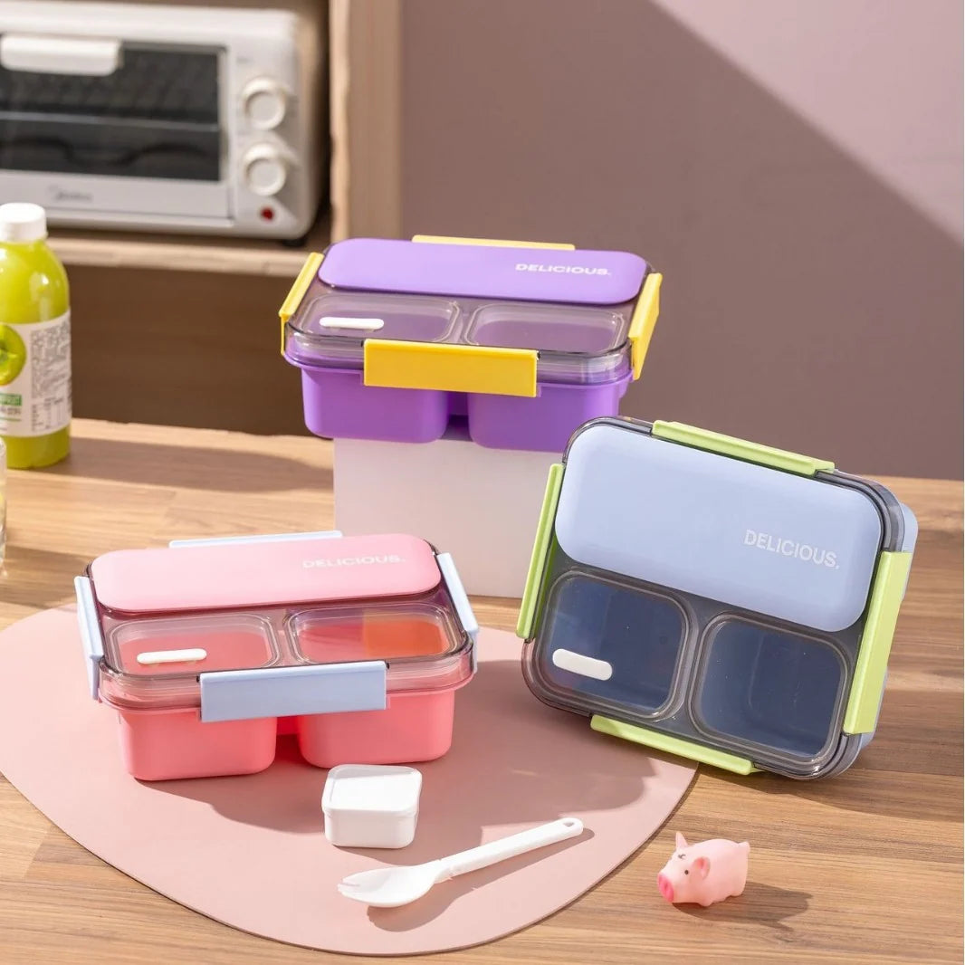 Unisex Lunchbox Met Meerdere Compartimenten Geïsoleerd 2