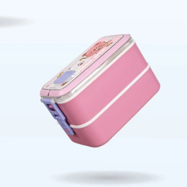 Unisex Lunchbox met Cartoonontwerp Praktisch en Speels 3